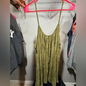Element Olive Green Camisole Top